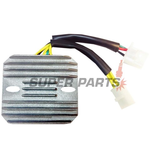 Реле за зареждане -DZE- реле-регулатор, 12V, 25A, HONDA CH, CMX, CN, NX; KYMCO BET&WIN, DINK, HEROISM 125-350 1985-2002