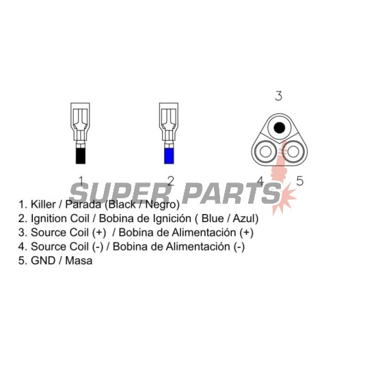CDI -DZE- POLARIS SCRAMBLER, SPORT 400 1994-2002