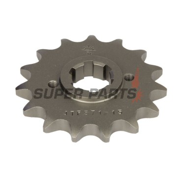 Преден пиньон -JT- JTF571,15, 15 зъба, Yamaha FJ 600 1984-1985, FZ 600 1986-1989, XJ 400 1982, XJ 550 1981-1985, XJ 600 1984-1991, XS 250/400 1982, YX 600 1986-1990