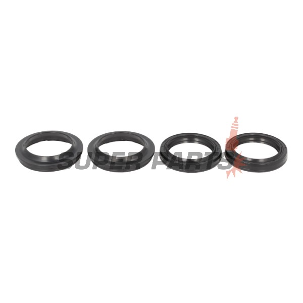 Семеринги и прахоуловители комплект предница -ALL BALLS- Honda CB 700 1984-1986, VT 600 1988-2007, Kawasaki W 650 2000-2002, W 800 2015