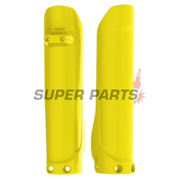 Протектори за предница (колове) -POLISPORT- жълти, HUSQVARNA FC, FE, TC, TE, TX, FX 125-501 2015-2023