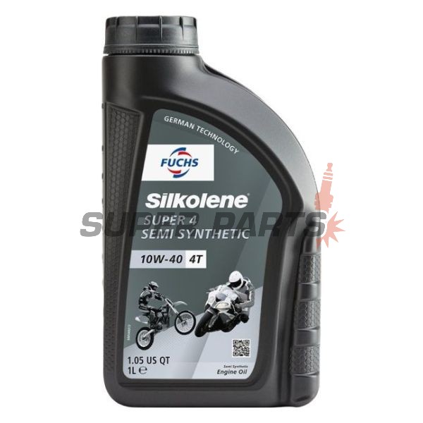 Двигателно масло -SILKOLENE- 10W40, полу-синтетика, 1L