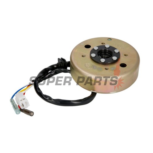 Статор + ротор комплект-MOTORIX- IP000089, 8 Бобини, GY6 50cc, Kymco