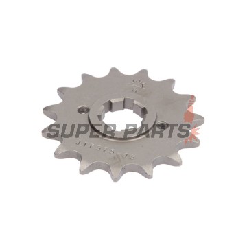 Преден пиньон -JT- JTF575,15, 15 зъба, Yamaha FZR 400 1987, SRX 600 1986-1994, TT 250 1989-1992, TT 350 1986-1992, TT 600 1983, 1996-2001, XT 400 1983-1984, XT 550 1982-1983, XT 600 1984-1988