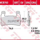 Накладки -TRW- MCB703, Honda CB1300F (2003-2004)