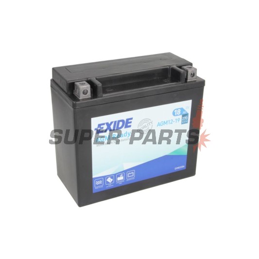 Акумулатор -EXIDE- YTX20HL-BS READY, 18Ah 12V
