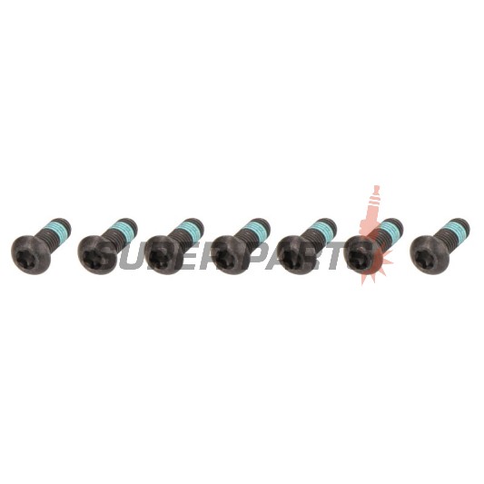 Болтове за спирачен диск -TRW- MSS133-6, M8x1.25mm, 24.5mm, 6бр