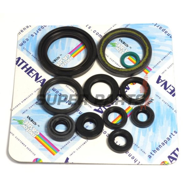 Комплект семеринги за двигател -ATHENA- Honda CRE 450 2002-2010, CRF 450 2002-2017, CRF 500 2005-2009, CRM 450 2005-2008, CRM 490 2007-2008