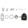 Ремонтен комплект за горивно кранче -ALL BALLS- Kawasaki EX 250 1990-1994, W 650 2000-2002, ZR 1100 1992-1995, ZR 550/750 1991-1994, Suzuki DR 125 1994-1996, DR 200 1996-2016, DR 250 1990-1995, DR 350 1990-1999, DR 650 1991-2017, GSF 1200 1996-2000
