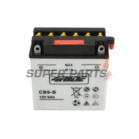 Акумулатор -4 RIDE- CB9-B 4RIDE, 9Ah 12V