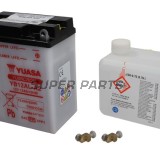 Акумулатор -YUASA- YB12AL-A2+ELEKTROLI, 12.6Ah 12V