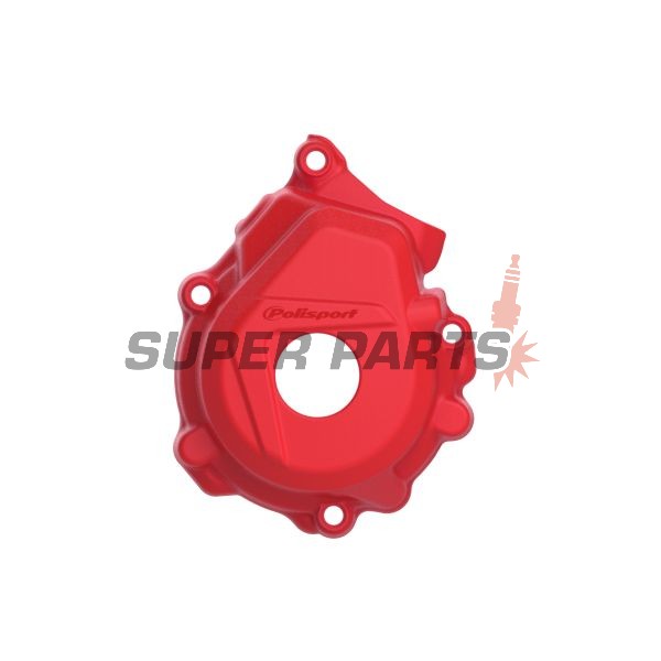 Предпазител за капак на статора -POLISPORT- червен, GAS GAS MC 250 2021-2024