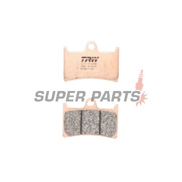 Накладки -TRW- MCB611SV, Yamaha BT Bulldog 1100, FJ-09 900, FJR 1300, FZ1 1000, FZ6 600, FZ8 800, FZS Fazer 600/1000, MT-01/07/09/10, TDM 900, XJR 1300, Tmax 530, XSR 700/900, XT 1200, XV 1700/1900, YZF/R1/R6/R7 600-1000 - 1996-2024