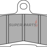 Накладки -FERODO- FDB2158ST, Indian Chieftain / Roadmaster / Scout / Springfield, Kawasaki Z / ZX-9R, Suzuki B-King / GSX-S 750, Triumph Daytona / Speed Triple / Street Triple / Tiger, Victory Cross Country / Hammer / Kingpin / Vegas
