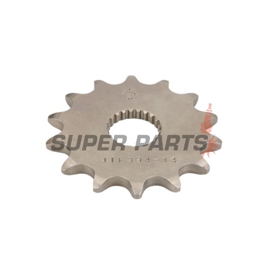 Преден пиньон -JT- JTF394,14, 14 зъба, Aprilia AF1 125 1988-1994, Classic 125 1996-1999, Climber 240/280/300 1989-1996, MX 125 2004-2007, Pegaso 125 1989, 1991-1999, червен Rose 125 1988-1999, RS 125 1993-2013