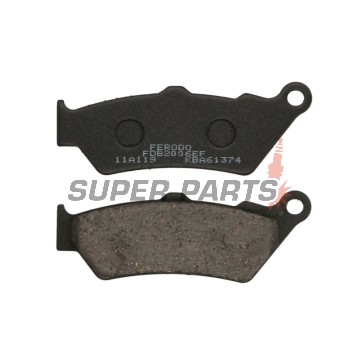 Накладки -FERODO- FDB2006EF, Aprilia ETV / Pegaso / RS, BMW C1 / F / R, Ducati Diavel / GT / Sport / xDiavel, Honda CB / FX / NT / NX / SLR, KTM Adventure / Super Enduro, Moto Guzzi / Moto Morini, Triumph Rocket / Thunderbird 125-2300 1990-2022