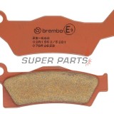 Накладки -BREMBO- 07GR26SD, BMW R80RT 1982-1984 / Can-Am Outlander 500 EFI 2013-2015 / Can-Am Renegade 500 EFI 2010-2015 / Suzuki GSX400FE Katana 1981-1983