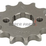 Преден пиньон -JT- JTF259,12, 12 зъба, Honda CB 100 1976-1986, CB 125 1973-1989, CD 125 1982-1985, CD 185 1978-1982, CG 125 1977-1983, 1985-2001, 2004-2008, CM 125 1982-1997, EZ 90 1990-1992, MTX 125 1983-1995, NX 125 1989-1998