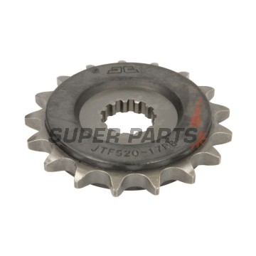 Преден пиньон -JT- JTF520,17RB, 17 зъба, с гумен демпфер, Cagiva Navigator 1000 2001-2005, Raptor 650 2001-2007, V-Raptor 650 2001-2007, Hyosung Comet 650 2006, 2010, GT 650 2004-2012, Kawasaki W 650 1999-2006, ZR 750 1991-1994, ZR-7 750 1999-2004