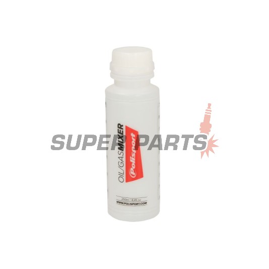 Мерител за масло -POLISPORT- дозатор за 2-тактово масло, с графи, 250ml