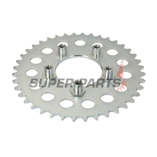 Заден пиньон -JT- JTR816,39, 39 зъба, стоманен, Suzuki GSF 1200 1995-2005, GSX 1200 1999-2001, GSX 750 1998-2003, GSX-R 1100 1995-1998, GSX-R 750 1992-1995, RF 900 1994-2000