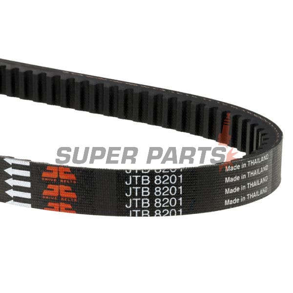 Ремък -JT- JTB8201, 861x21.7mm, Daelim Freewing 125 2009-2014, NS 125 1998-2005, Otello 125 2006, S1 125 2007-2016, Salsa 125 2018-2019, SG 125 2004-2005, SL 125 2002-2004, SN 125 2009-2016