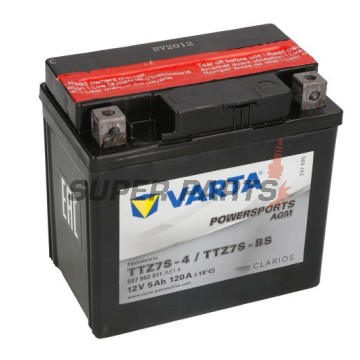 Акумулатор -VARTA- TTZ7S-BS, 5Ah 12V