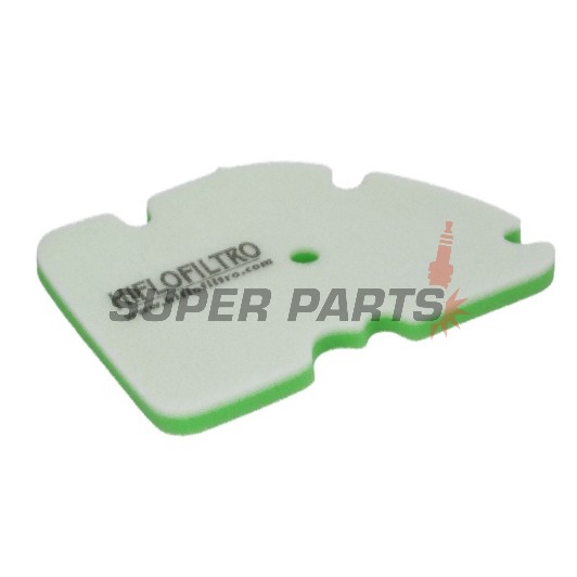 Въздушен филтър -HIFLO FILTRO- HFA5203DS, Piaggio Vespa / MP3 / X8 / X9 / X-Evo + Peugeot Satelis 250 + Gilera Oregon 250 (2003-2017)