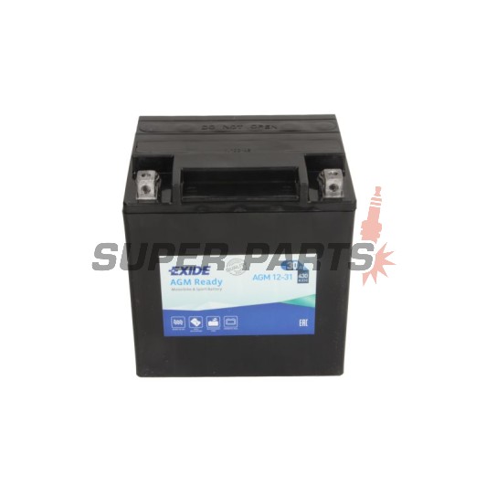 Акумулатор -EXIDE- YB30L-B AGM12-31 RE, 30Ah 12V