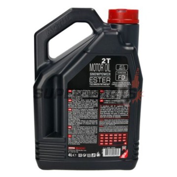 2-тактово масло -MOTUL- SNOWPOWER, 2T, пълна синтетика, 4L