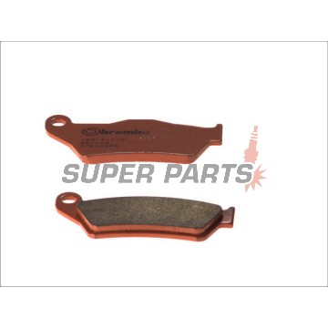 Накладки -BREMBO- 07BB04SD, Aprilia MX 125/Pegaso 650, Ducati Monster 696/800, Multistrada 620, Husqvarna CR/TE/WR 125-610, KTM EXC/SX 125-450, LC4/Adventure 640/950, Gas Gas EC 125-300, Suzuki Burgman 125, Yamaha Majesty 125, TT 600