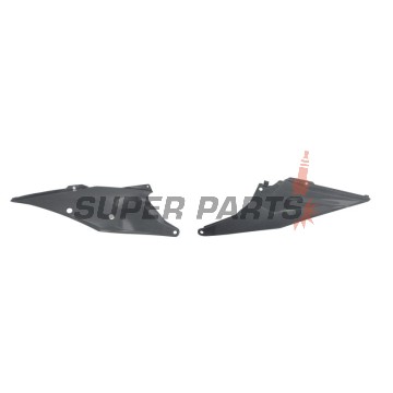 Задни странични пластмаси -POLISPORT- сиви, KTM EXC 150-300 2020-2023