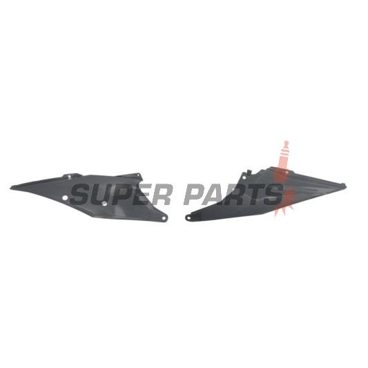 Задни странични пластмаси -POLISPORT- сиви, KTM EXC 150-300 2020-2023