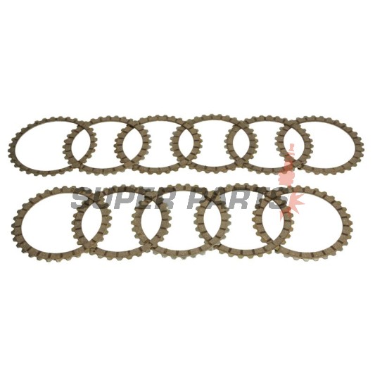 Съединител комплект (дискове) -FERODO- FCD0338, Suzuki GSX-R1100W (1993-1998), Suzuki RF900R (1994)