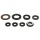 Комплект семеринги за двигател -ATHENA- Yamaha SRX 600 1983-1988, TT 600 1998-2002, XT 600 1990-1995