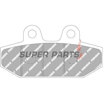 Накладки -FERODO- FDB2306ST, Harley Davidson FLDE Softail Deluxe 1750 2018-2020
