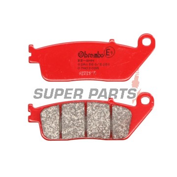 Накладки -BREMBO- 07HO30SA, Honda Hornet / VFR / Shadow / Transalp, Suzuki Burgman / Bandit, Triumph Street Triple / Thunderbird, Kawasaki Versys, Cagiva Navigator, Kymco Xciting, Buell Blast.