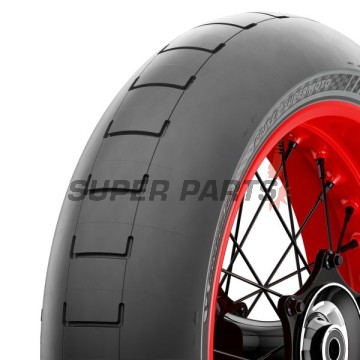 Задна състезателна гума -MICHELIN- 160/60R17, POWER SUPERMOTO, средна