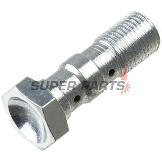Банджо болт -TRW- двоен, M10x1.00 (Brembo), xром