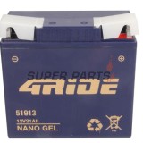 Акумулатор -4 RIDE- 51913 4RIDE GEL, 21Ah 12V