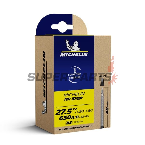 Вътрешна велосипедна гума -MICHELIN- 650X33/46A/B ; 27.5X1.30-1.80