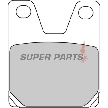 Накладки -FERODO- FDB2084P, Yamaha YZF / YZF-R1 750-1000cc (1998-2001)