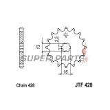 Преден пиньон -JT- JTF428,13, 13 зъба, Suzuki DR-Z 70 2008-2015, JR 80 1982-2004, RM 80 1979