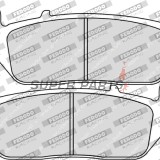 Накладки -FERODO- FDB664EF, Honda CB / CBR 600F / VFR 750F / Silver Wing, Triumph Bonneville / Street Triple / Scrambler, Indian Chief / Chieftain / Roadmaster, Cagiva Navigator, BMW C 600, Yamaha X-Max / Majesty 1990-2019