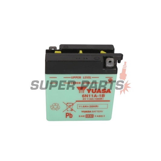 Акумулатор -YUASA- 6N11A-1B, 12Ah 6V