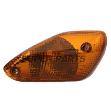Мигач -VICMA- преден ляв, черен (опушен), MBK Nitro/YQ 50 F1/Naked/Assistance, Yamaha Aerox/YQ 50/100 L/R/Race/Rossi Replica 1999-2017