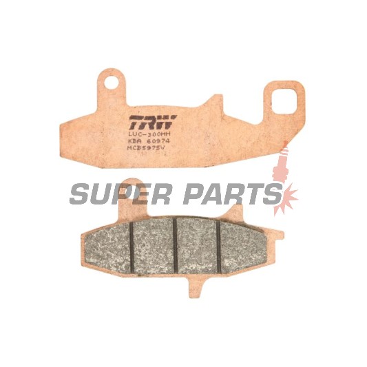 Накладки -TRW- MCB597SV, Honda VTZ250 Xelvis, Suzuki DR650/650R/RS/RSE/RE/SE, DR750S-800S Big (1988-1996)