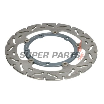 Спирачен диск -TRW- MSW202RAC, 282mm, Yamaha MT-07 / Moto Cage / Tracer (2014-2019), Tracer 700GT (2019), XSR700 / Xtribute (2016-2019), XTZ700 Tenere (2019)