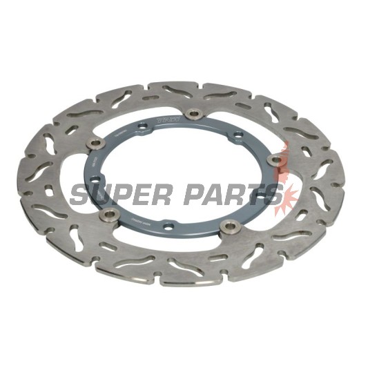 Спирачен диск -TRW- MSW202RAC, 282mm, Yamaha MT-07 / Moto Cage / Tracer (2014-2019), Tracer 700GT (2019), XSR700 / Xtribute (2016-2019), XTZ700 Tenere (2019)