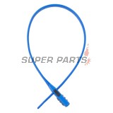 Заключващо устройство за каска -OXFORD- Combi Zip Lock 470mm, синьо